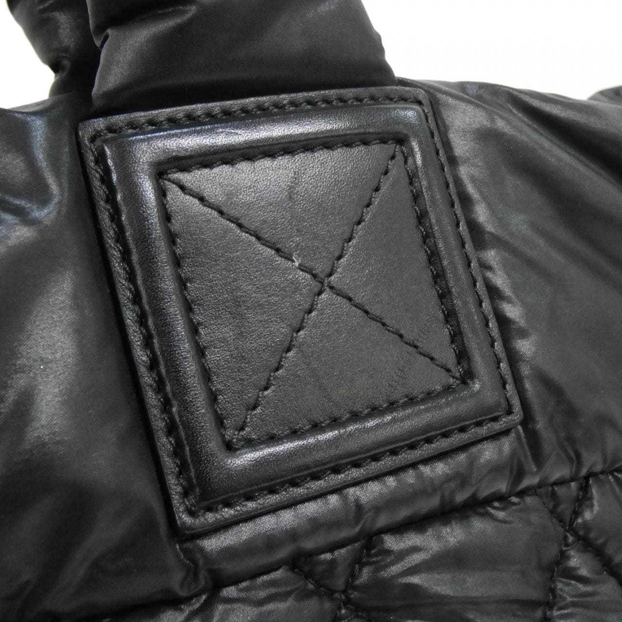 CHANEL Deauville 48610 Bag Nylon 黑色 尼龍 中古品A - 縮圖 7