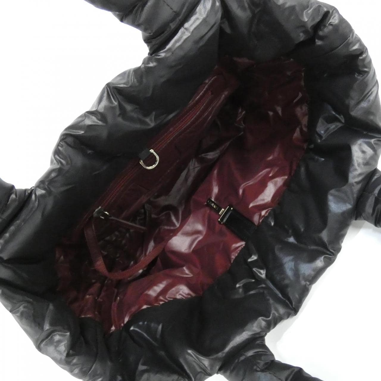 CHANEL Deauville 48610 Bag Nylon 黑色 尼龍 中古品A - 縮圖 9