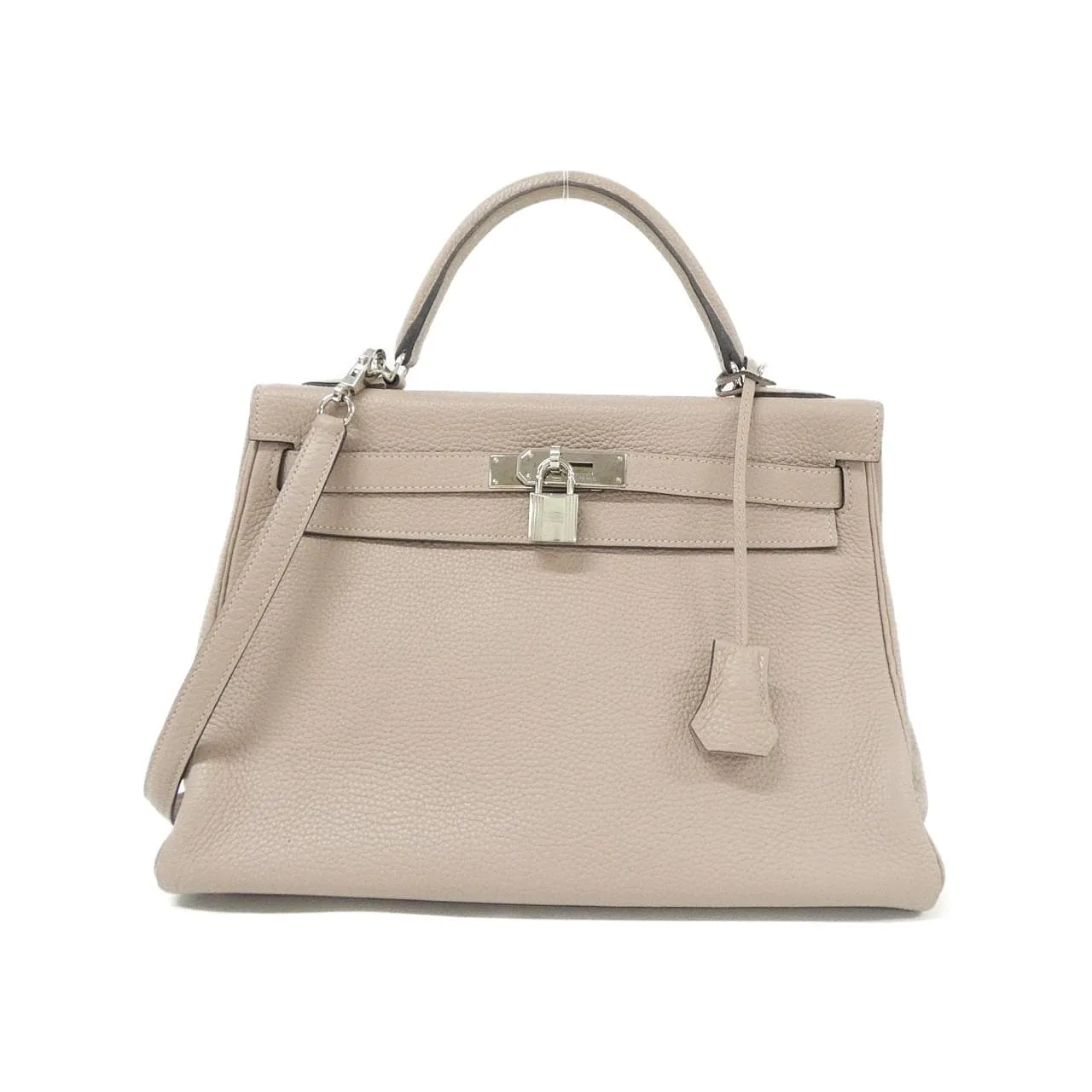 HERMES Kelly 028488CK Handbag Clemence