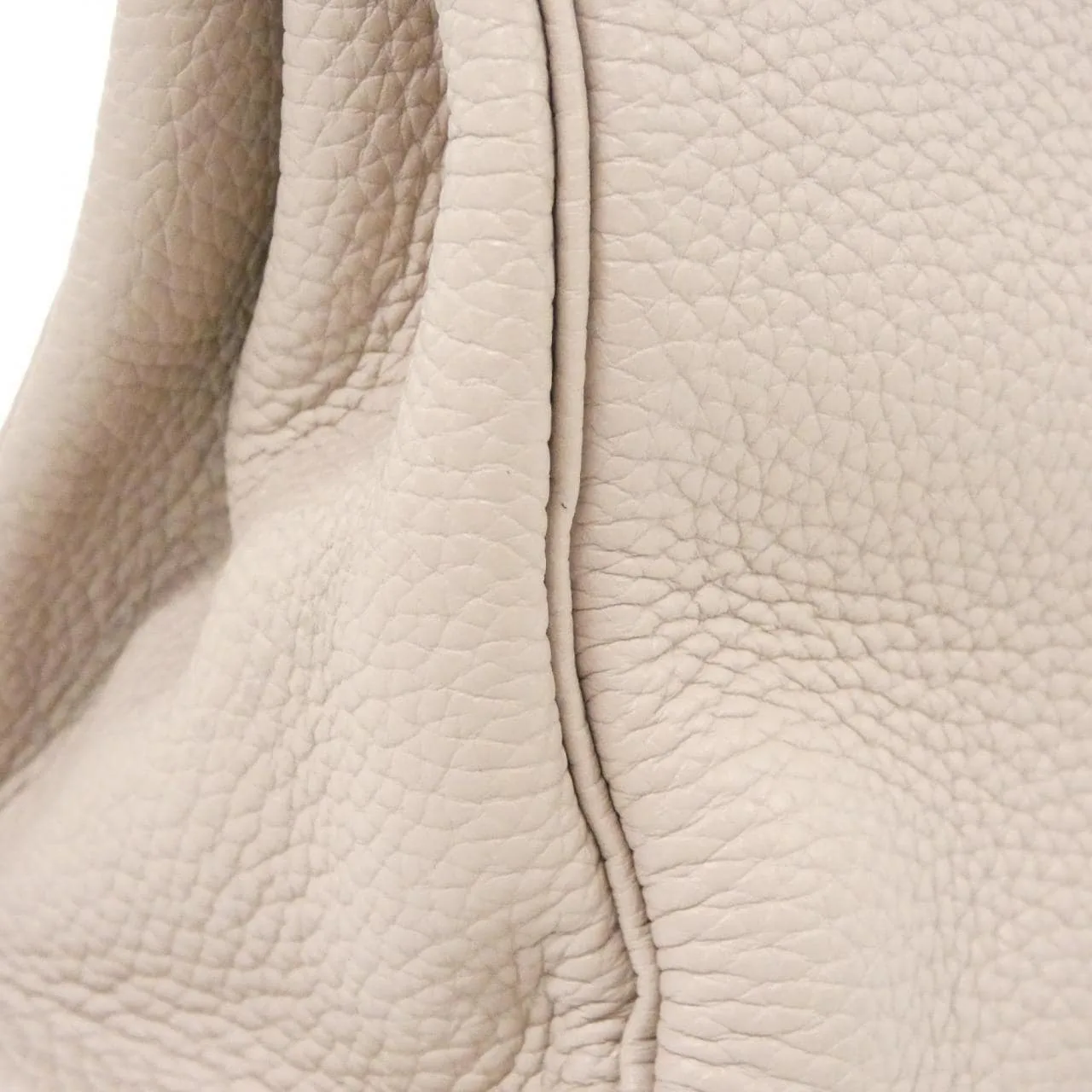 HERMES Kelly 028488CK Handbag Clemence Black Clemence Leather Rank B - Thumbnail 6