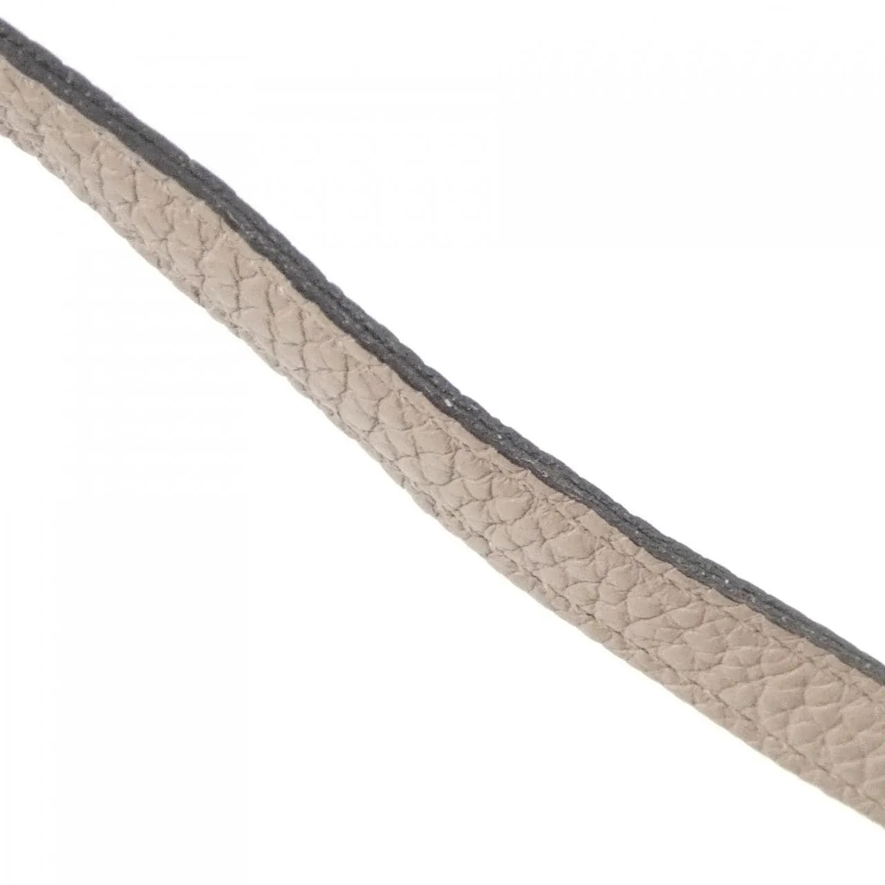 HERMES Kelly 028488CK Handbag Clemence Black Clemence Leather Rank B - Thumbnail 8