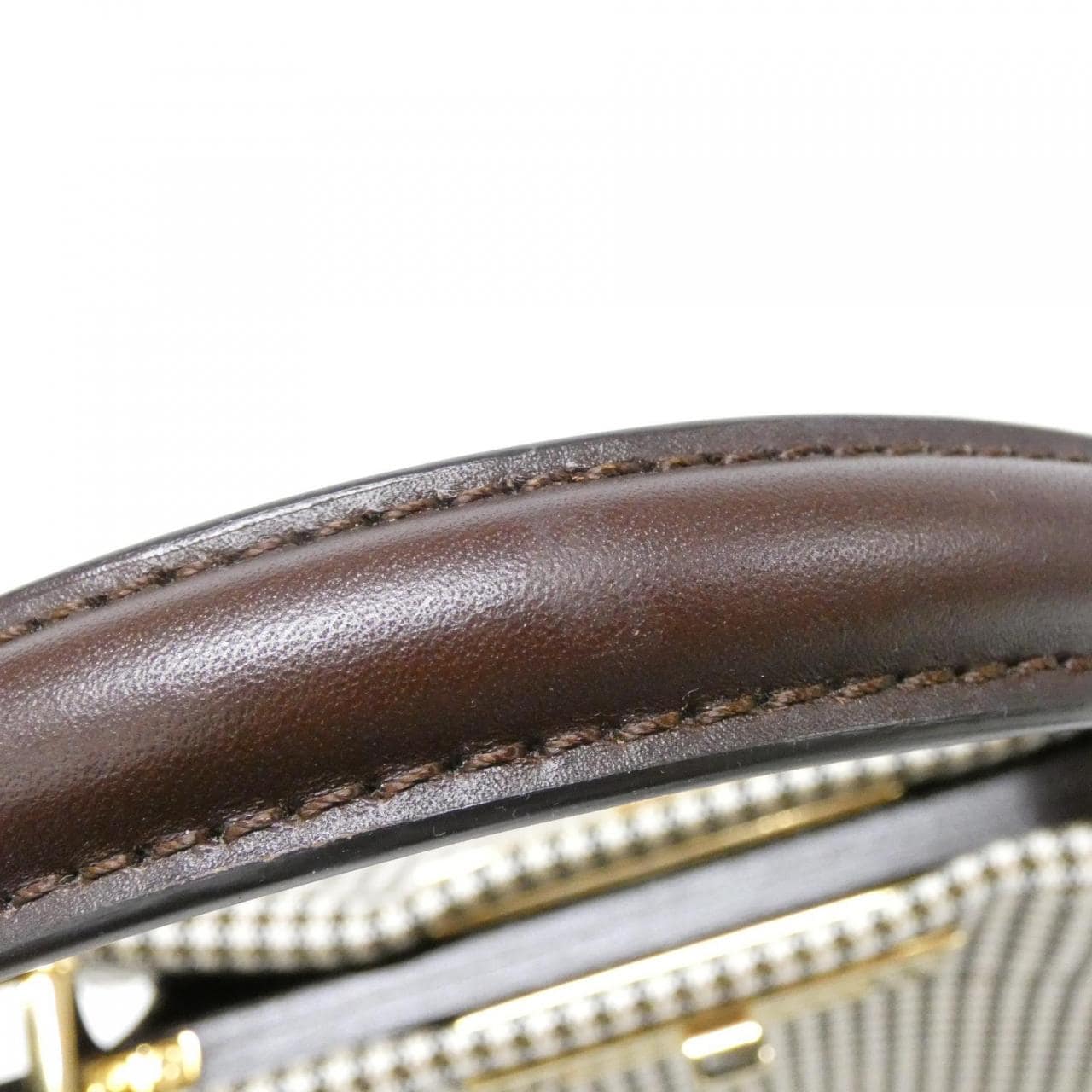 FENDI Peekaboo 8BN321 ALMT Bag Canvas 黑色 帆布 中古品A - 縮圖 5