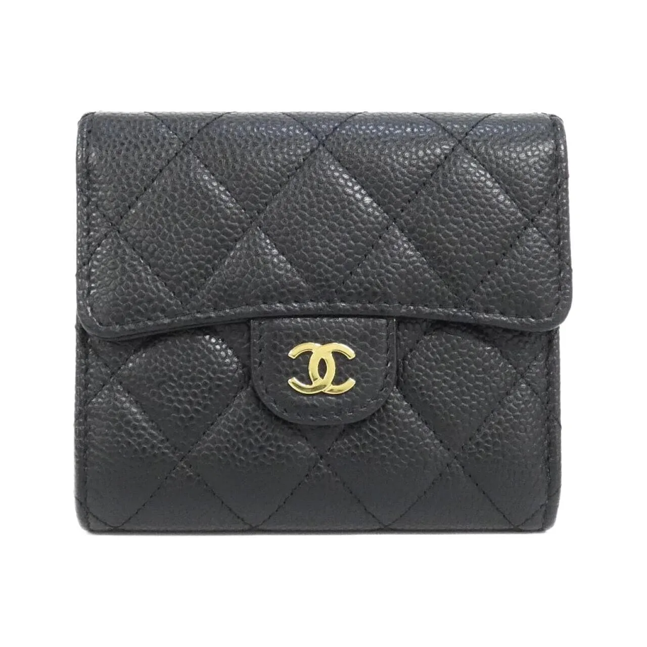CHANEL Timeless Classic AP0231 Wallet Grained Calfskin
