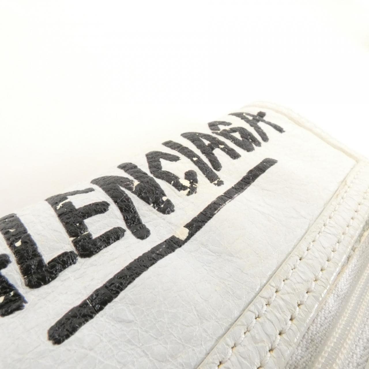 BALENCIAGA 532298 0FEN5 Shoulder Lambskin Black Lambskin - Thumbnail 4