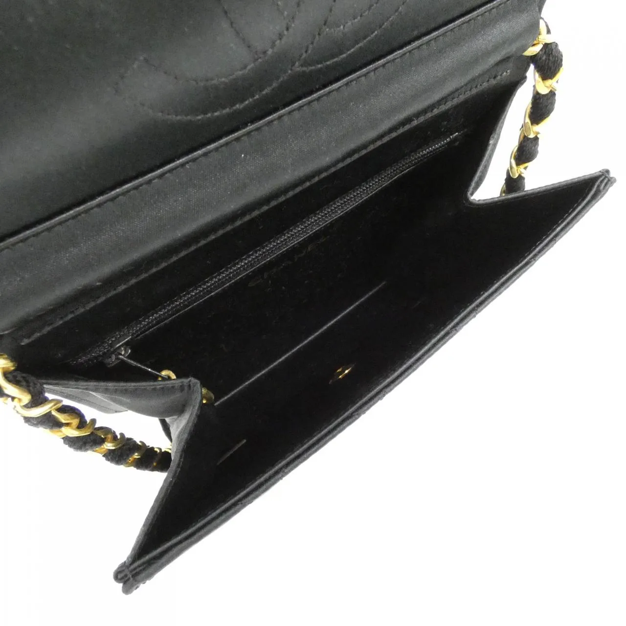 CHANEL Shoulder Satin