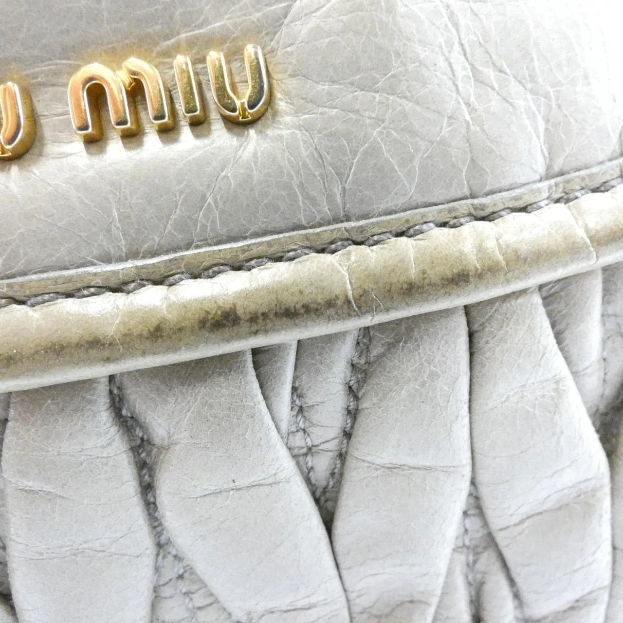 MIU MIU Shoulder Green Rank B - Thumbnail 4