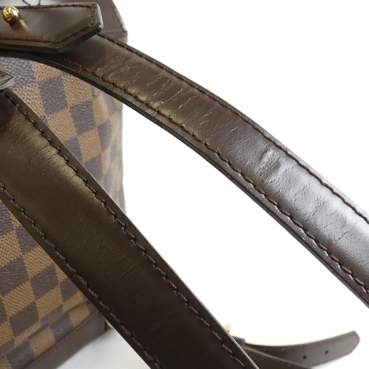 LOUIS VUITTON N51132 Backpack Damier 黑色 Damier 中古品B - 縮圖 6