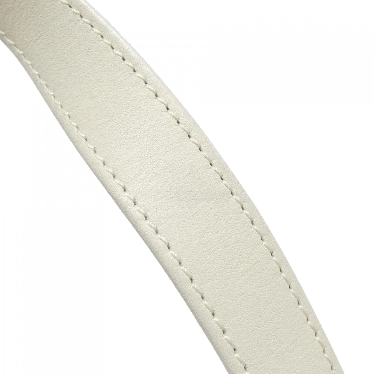 LOEWE Amazona Shoulder Leather White Leather Rank B - Thumbnail 5