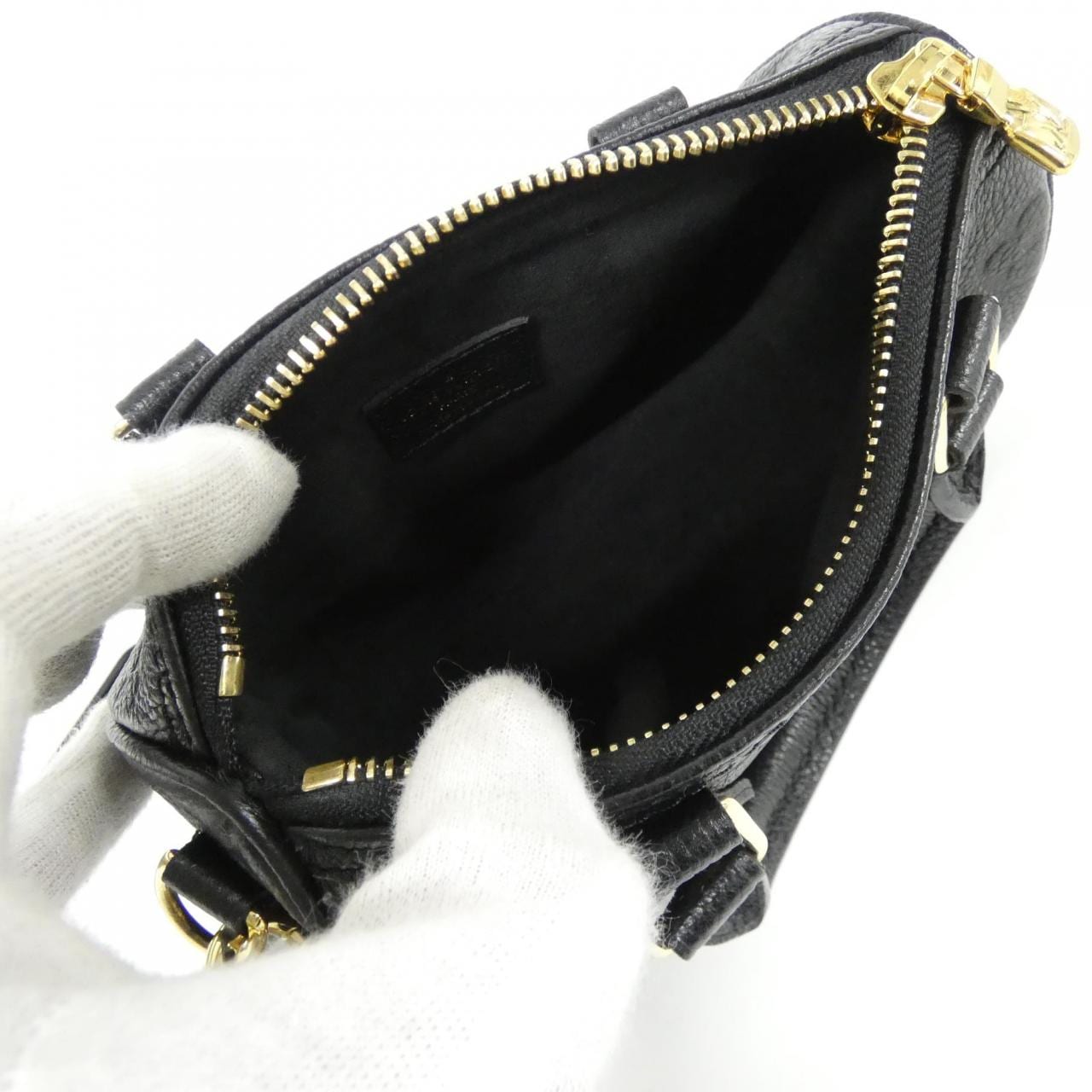 LOUIS VUITTON Speedy M82450 Bag Monogram 黑色 Monogram 中古品A - 縮圖 6