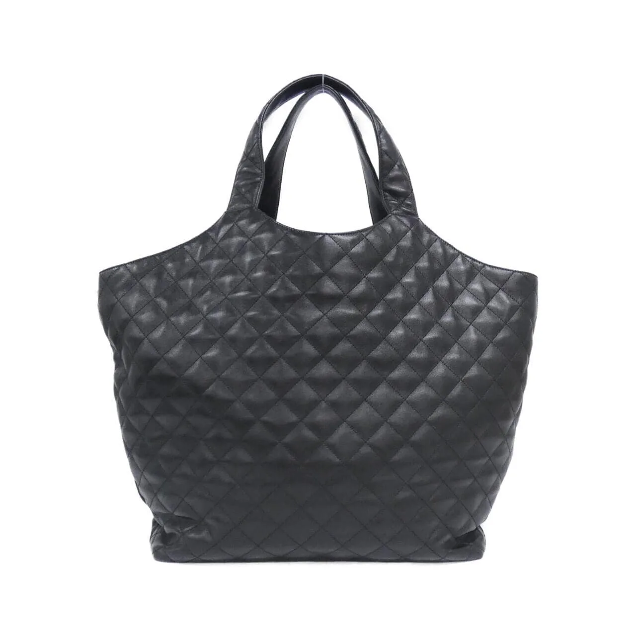 SAINT LAURENT 698651 AAANG Handbag Lambskin Black Lambskin Rank A - Thumbnail 2