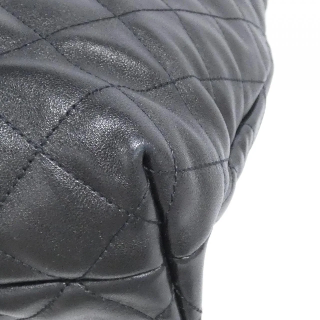 SAINT LAURENT 698651 AAANG Handbag Lambskin Black Lambskin Rank A - Thumbnail 3