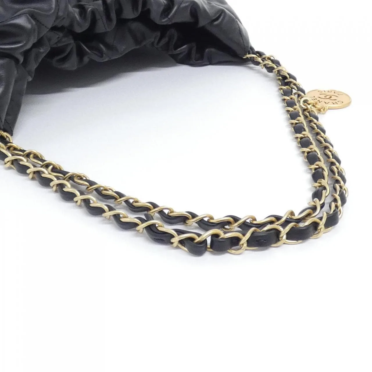CHANEL Chanel 22 AS3261 Shoulder 黑色 中古品A - 縮圖 8