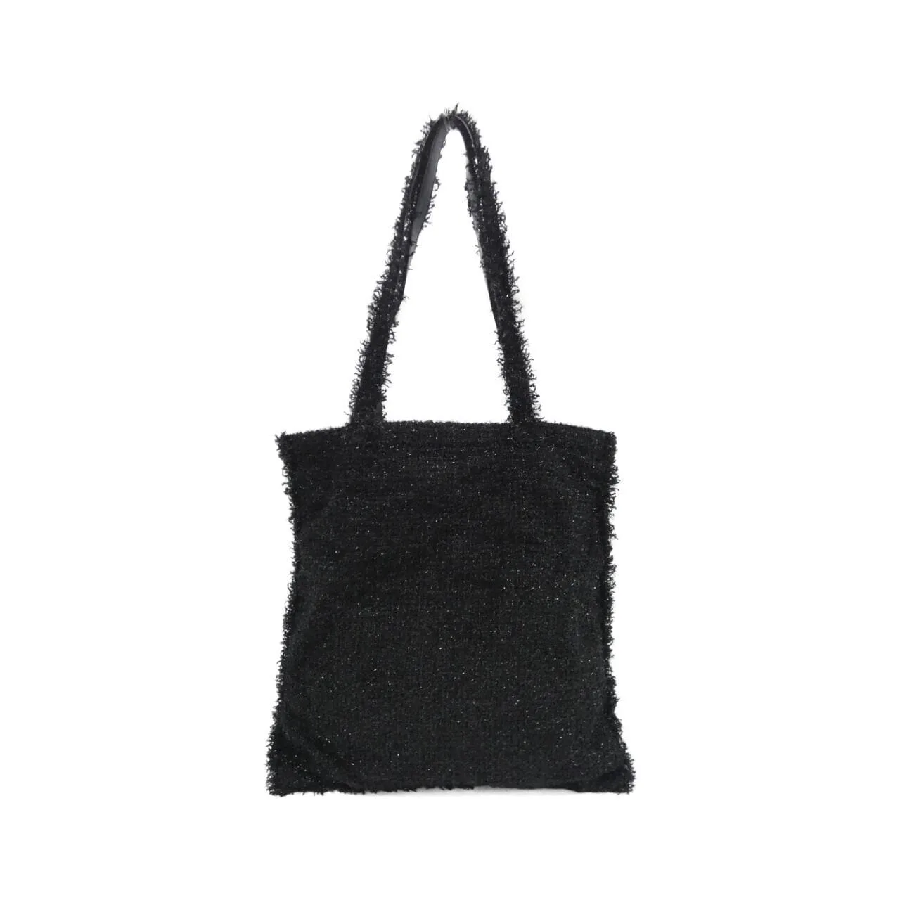 CHANEL 94646 Handbag Tweed 黑色 粗花呢 中古品A - 縮圖 2
