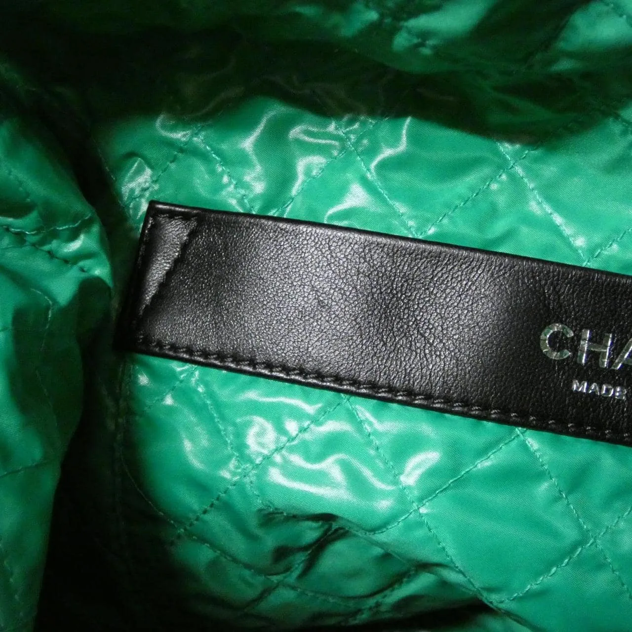 CHANEL 94646 Handbag Tweed 黑色 粗花呢 中古品A - 縮圖 8