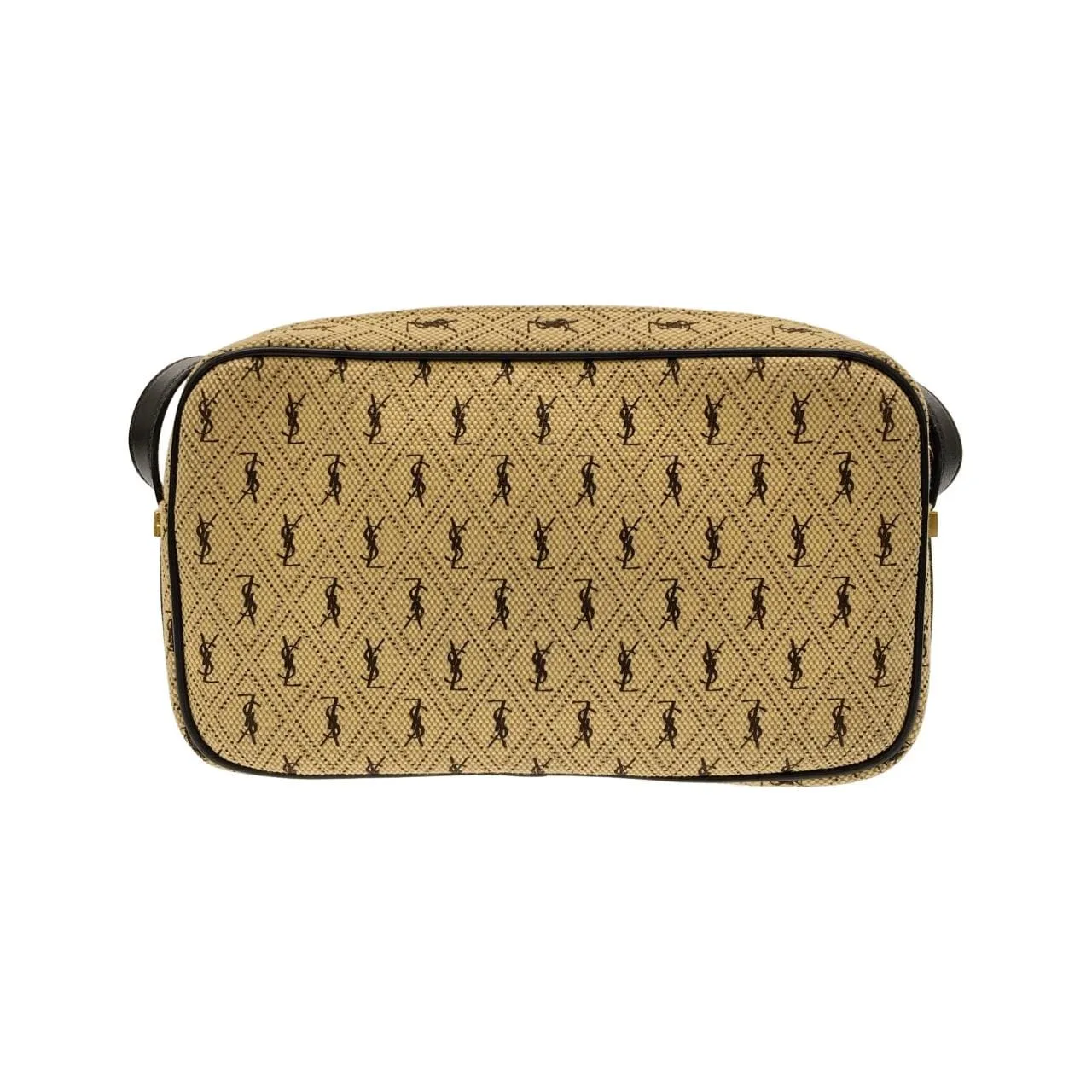 SAINT LAURENT 568608 HP41J Shoulder Canvas Black Canvas - Thumbnail 2