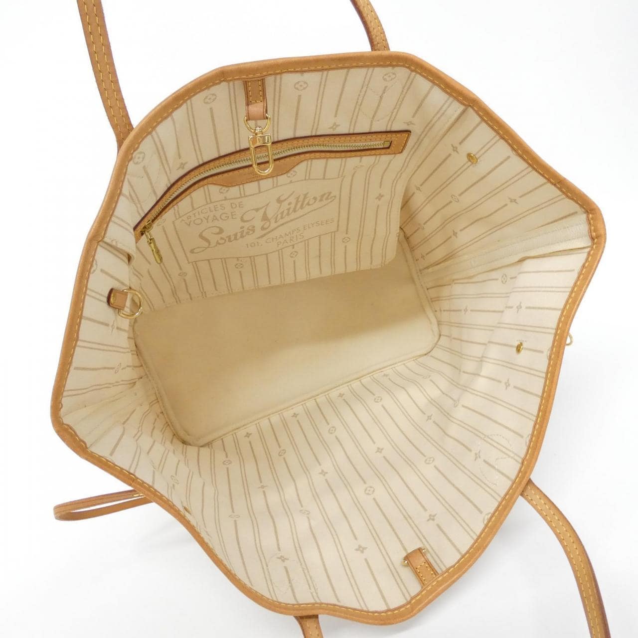 LOUIS VUITTON Neverfull N51107 Bag Damier Black Damier - Thumbnail 7