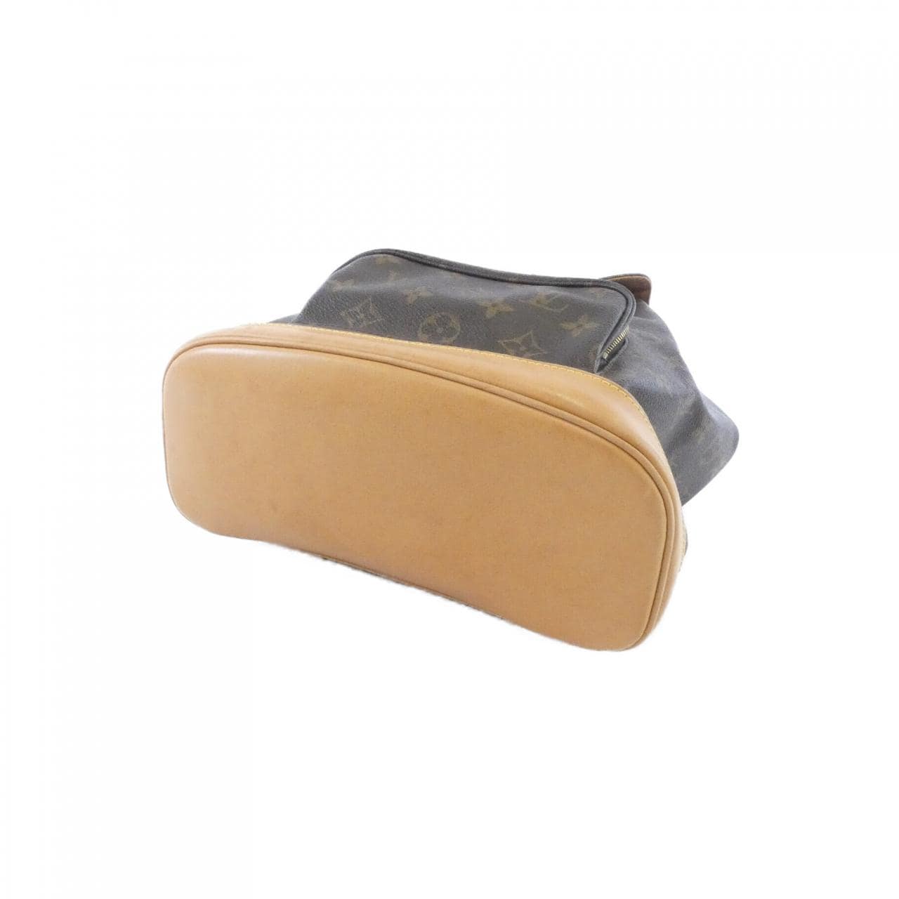 LOUIS VUITTON Montsouris M51136 Backpack Monogram 黑色 Monogram 中古品B - 縮圖 3