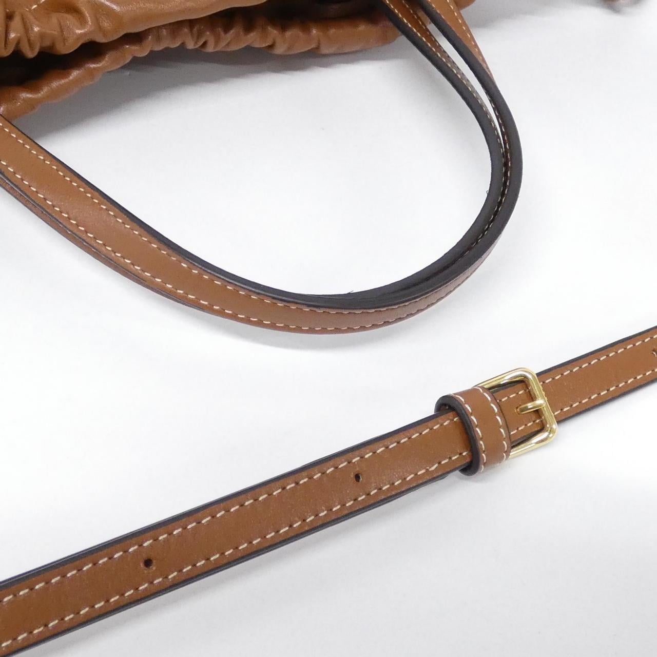 CELINE Cabas 111013DU3 Bag 黑色 中古品A - 縮圖 6