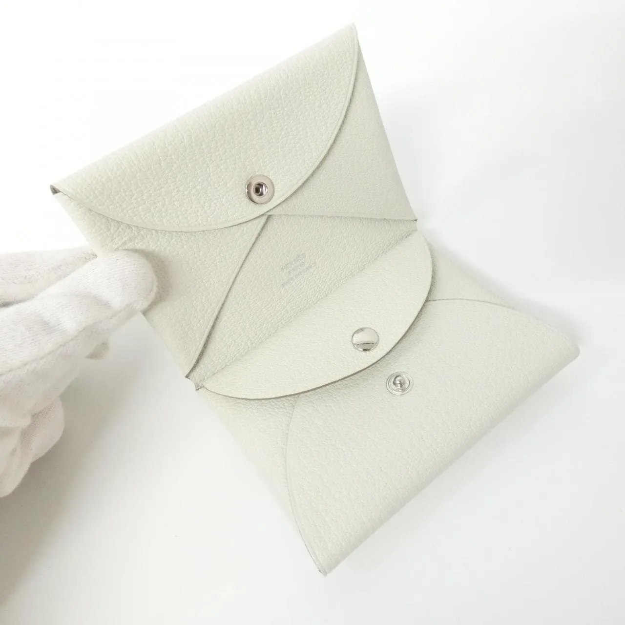 HERMES 082977CK Coin Case 黑色 中古品A - 縮圖 2