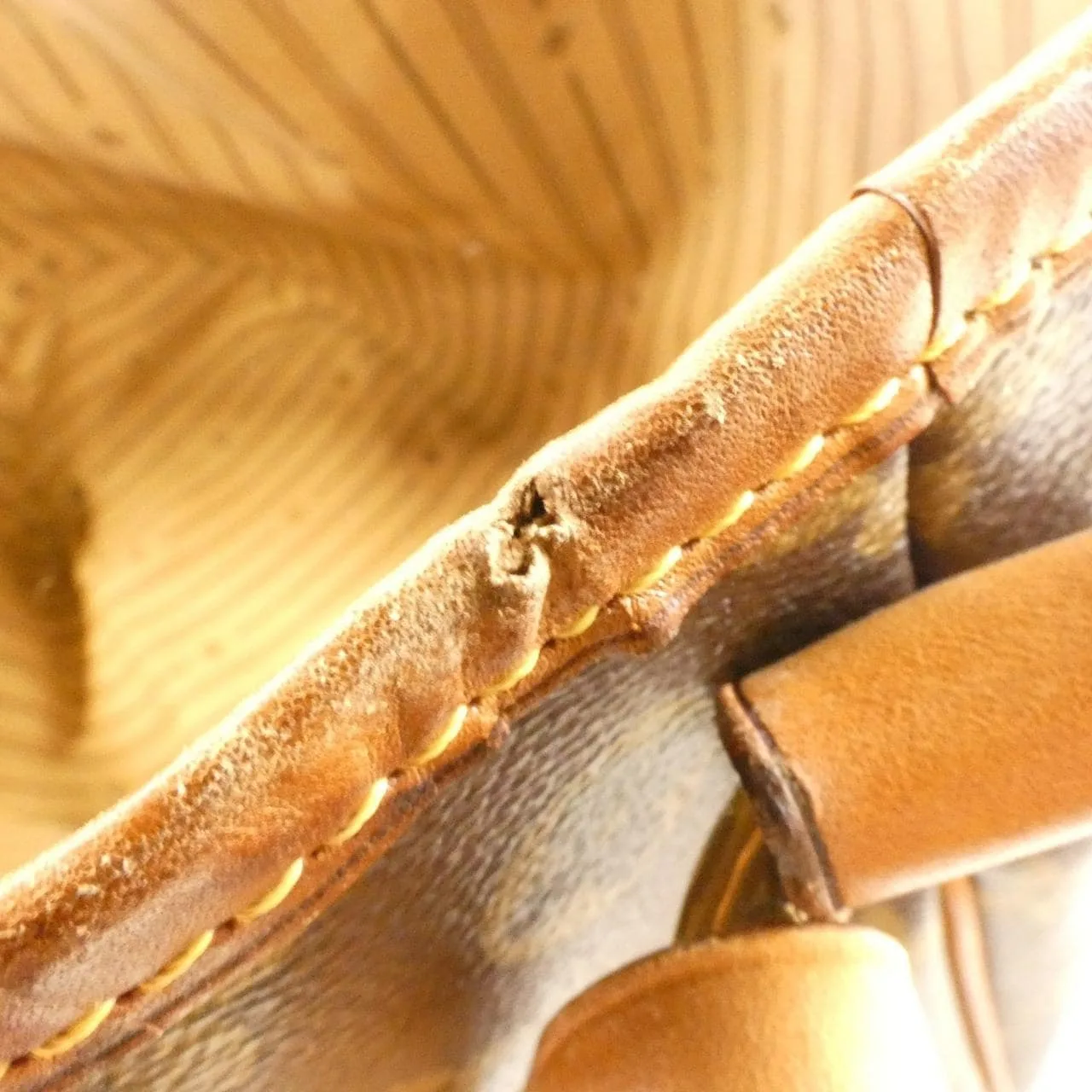 LOUIS VUITTON M40352 Shoulder Monogram 黑色 Monogram 中古品B - 縮圖 5