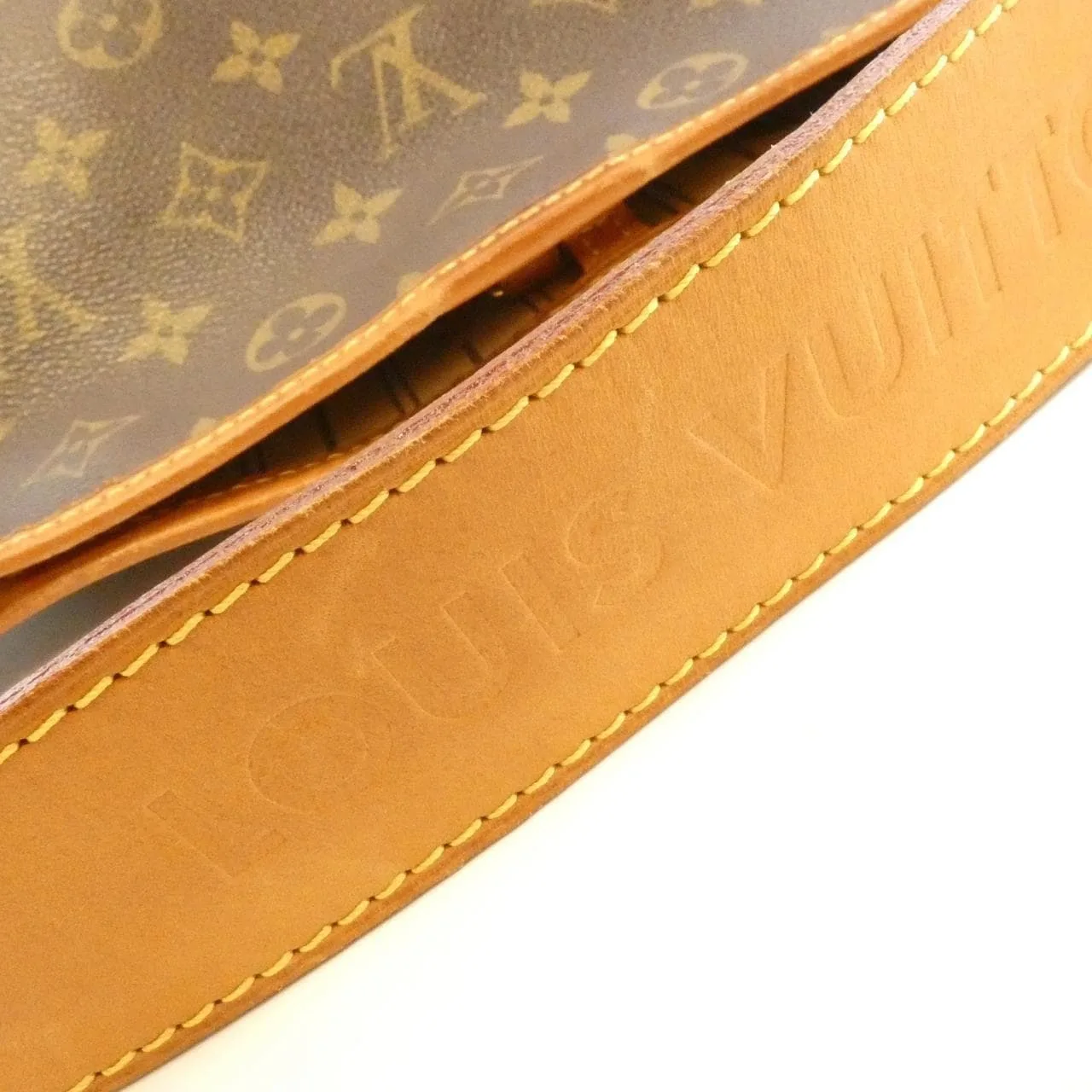 LOUIS VUITTON M40352 Shoulder Monogram 黑色 Monogram 中古品B - 縮圖 7