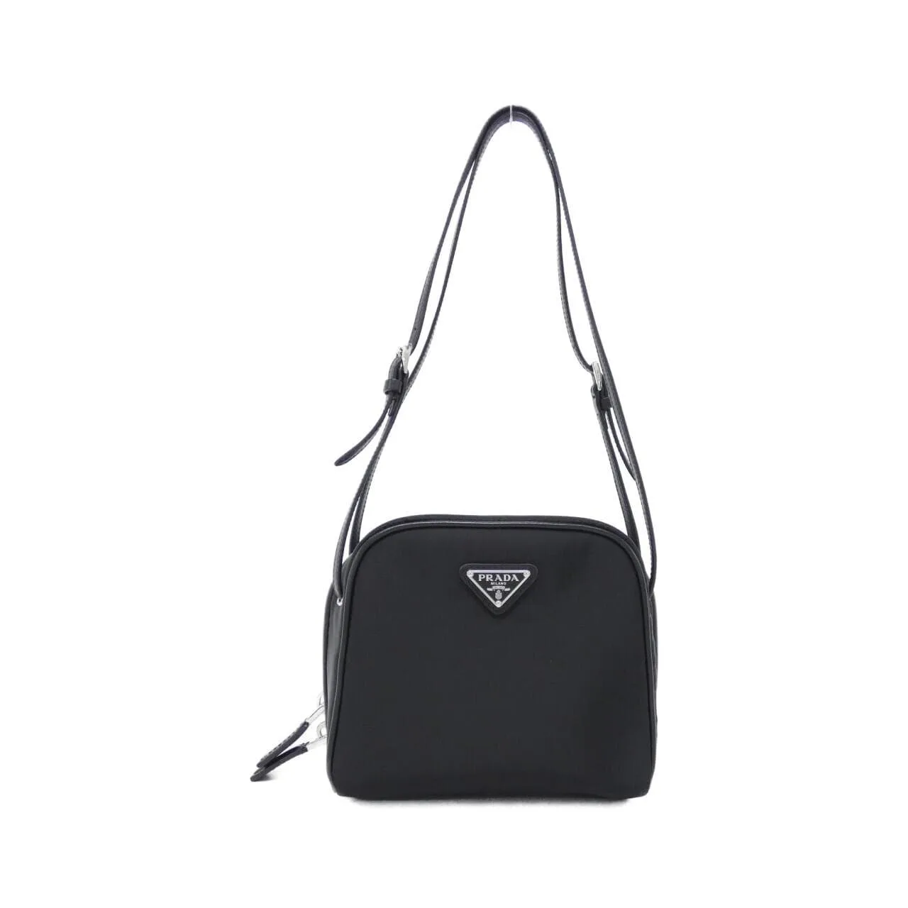 PRADA 1BC248 Handbag Nylon Black