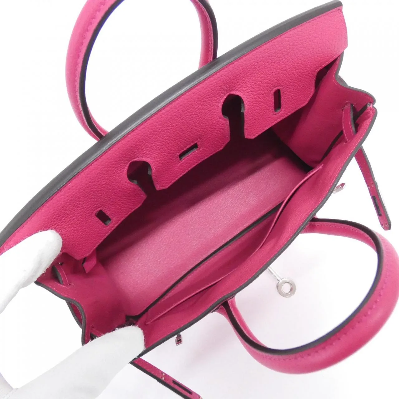 HERMES 041344CK Handbag Togo Togo Leather - Thumbnail 6