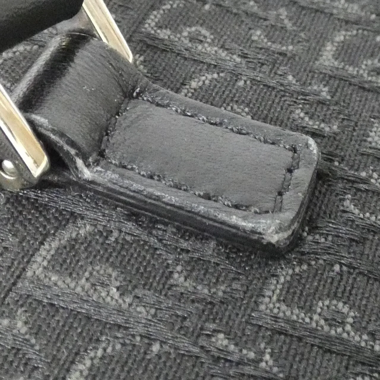 DIOR Handbag Canvas Black Canvas Rank A - Thumbnail 4