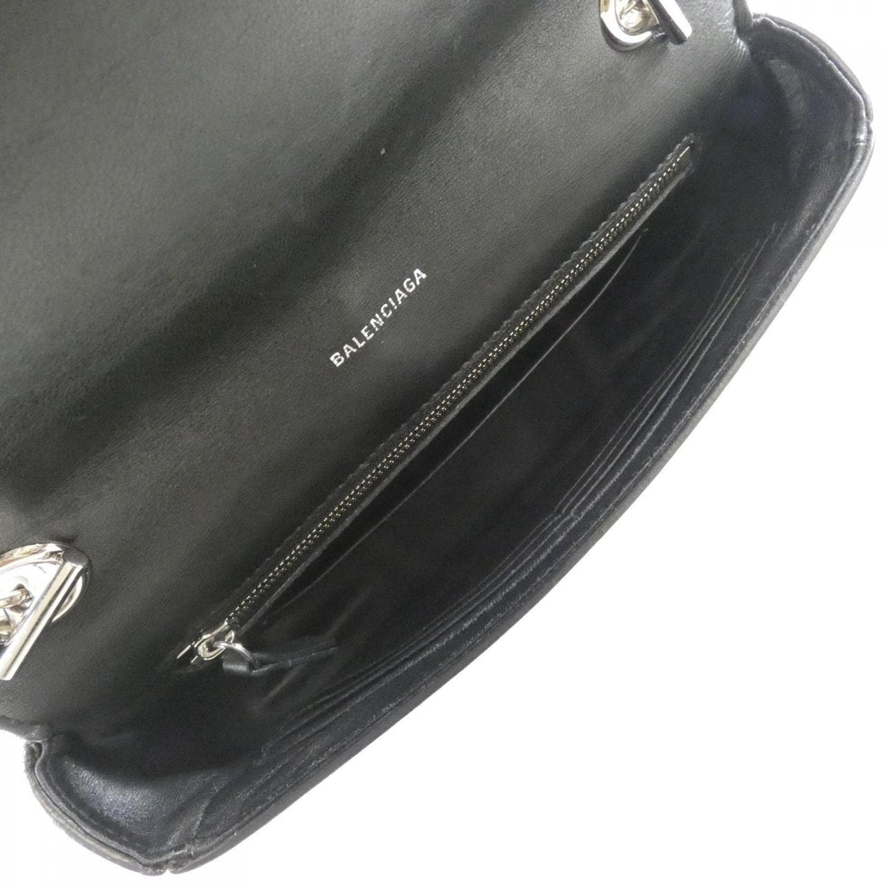 BALENCIAGA 537387 DLQ4N Shoulder 黑色 中古品B - 縮圖 7
