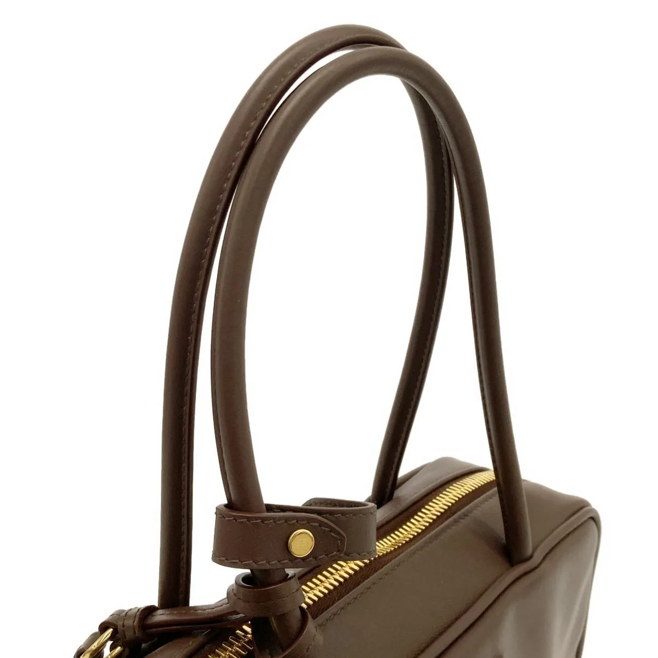 MIU MIU 5BB173 Handbag 金色 中古品A - 縮圖 6