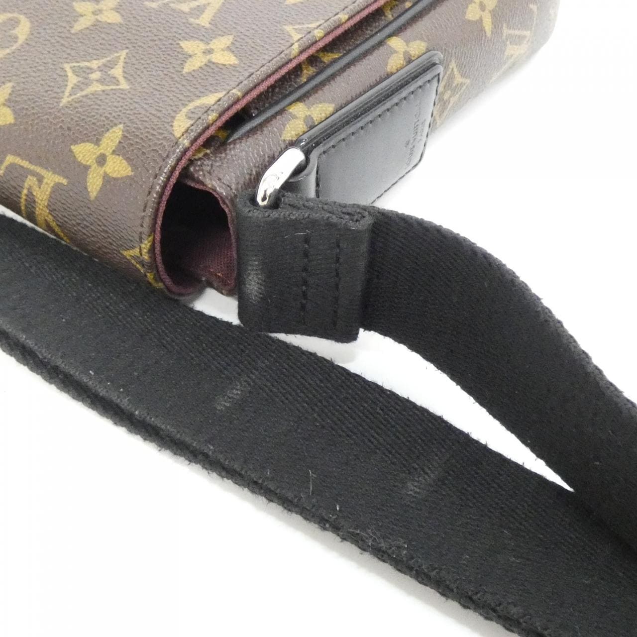 LOUIS VUITTON District M40935 Shoulder Monogram 黑色 Monogram 中古品A - 縮圖 5