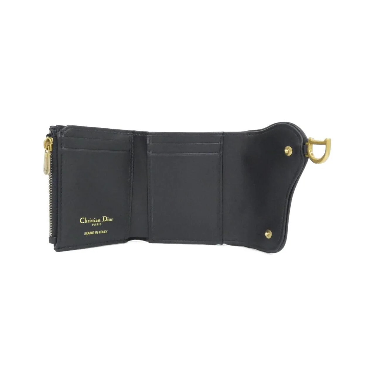 DIOR Saddle S5652CTZQ Wallet Canvas Canvas Unused - Thumbnail 4