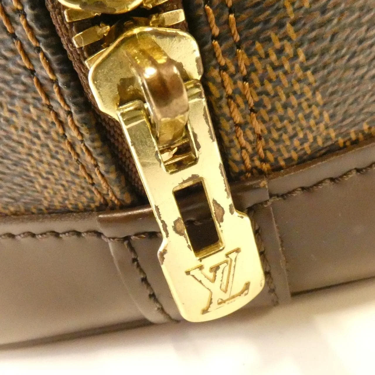 LOUIS VUITTON Alma N51131 Handbag Damier 5