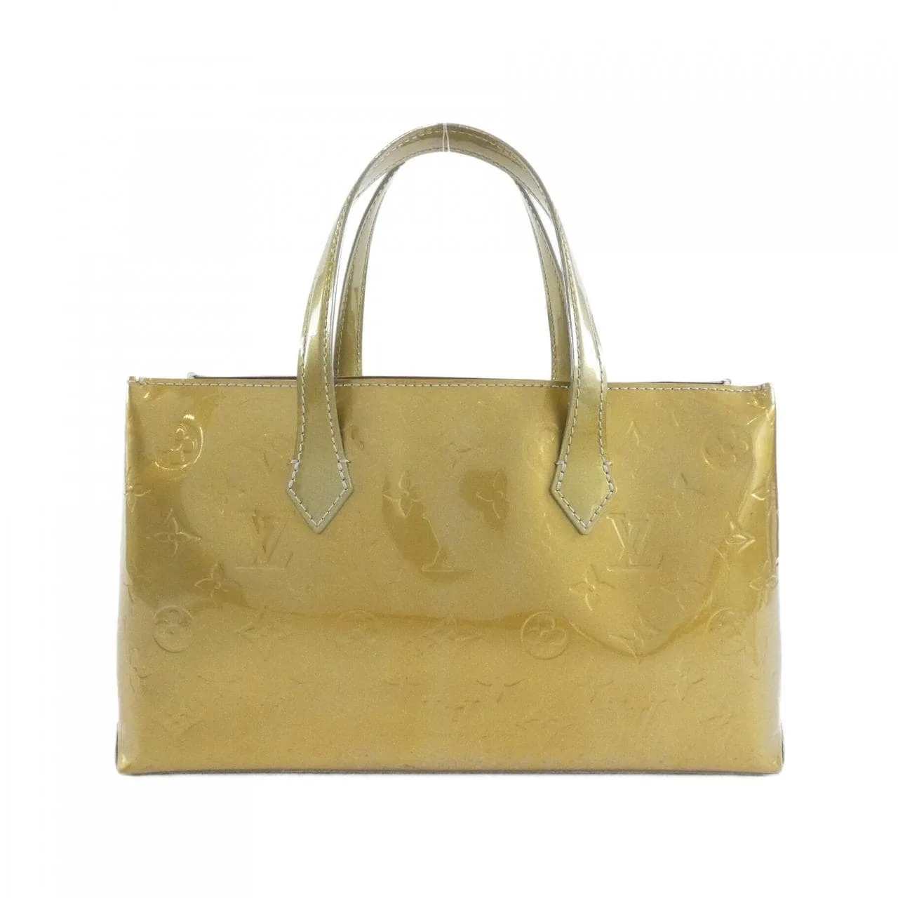 LOUIS VUITTON M91627 Handbag Vernis Black Vernis Rank B - Thumbnail 2