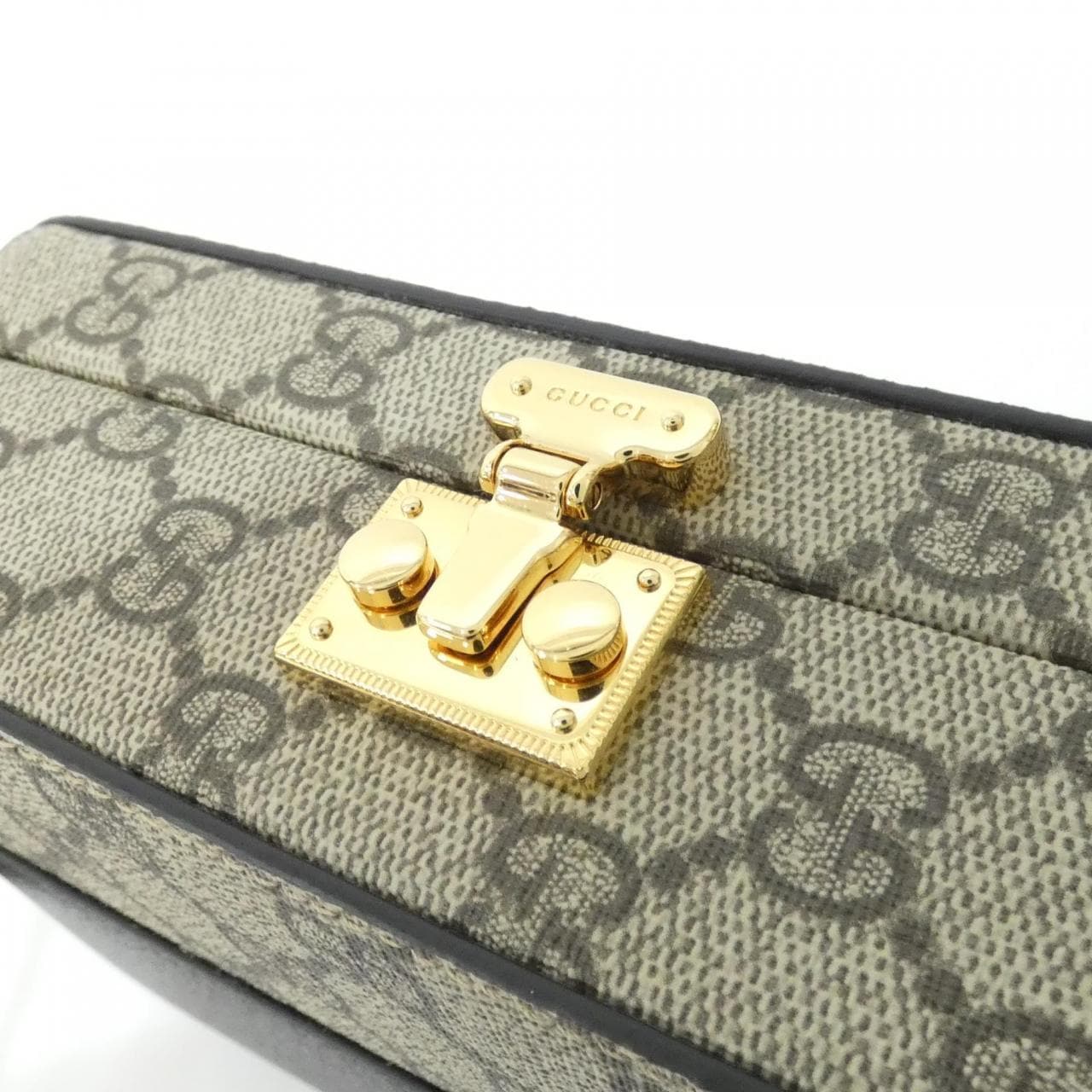 GUCCI 725341 K9GSG Shoulder Canvas Black Canvas - Thumbnail 4