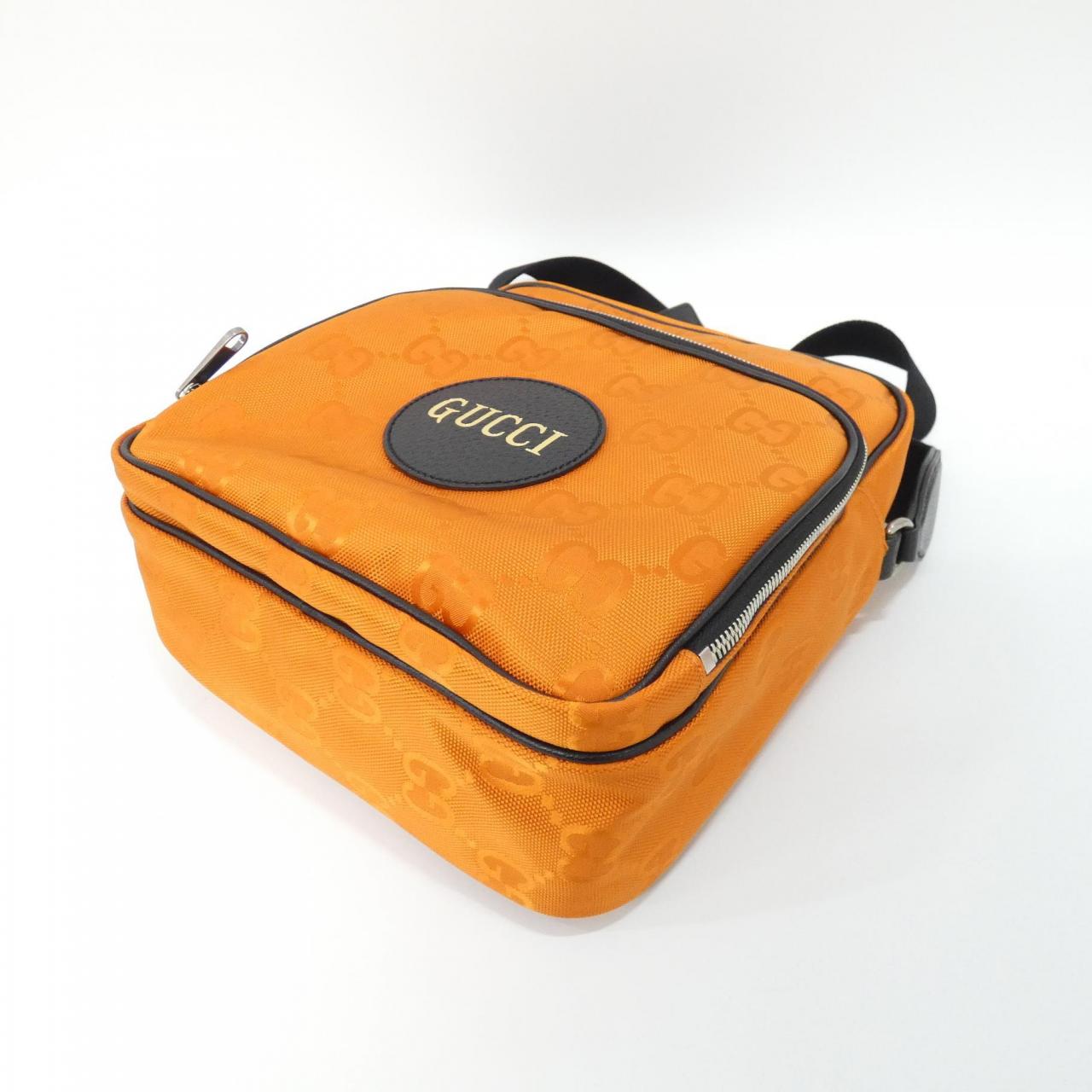 GUCCI Horsebit 1955 625858 H9HBN Shoulder Nylon Black Nylon - Thumbnail 3