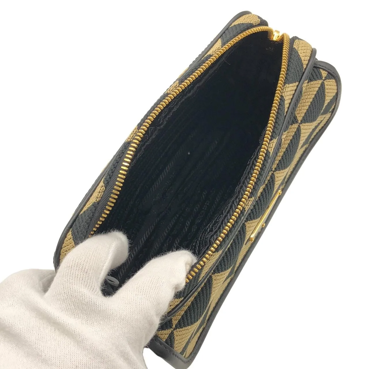 PRADA 2VH133 Handbag 黑色 中古品A - 縮圖 6