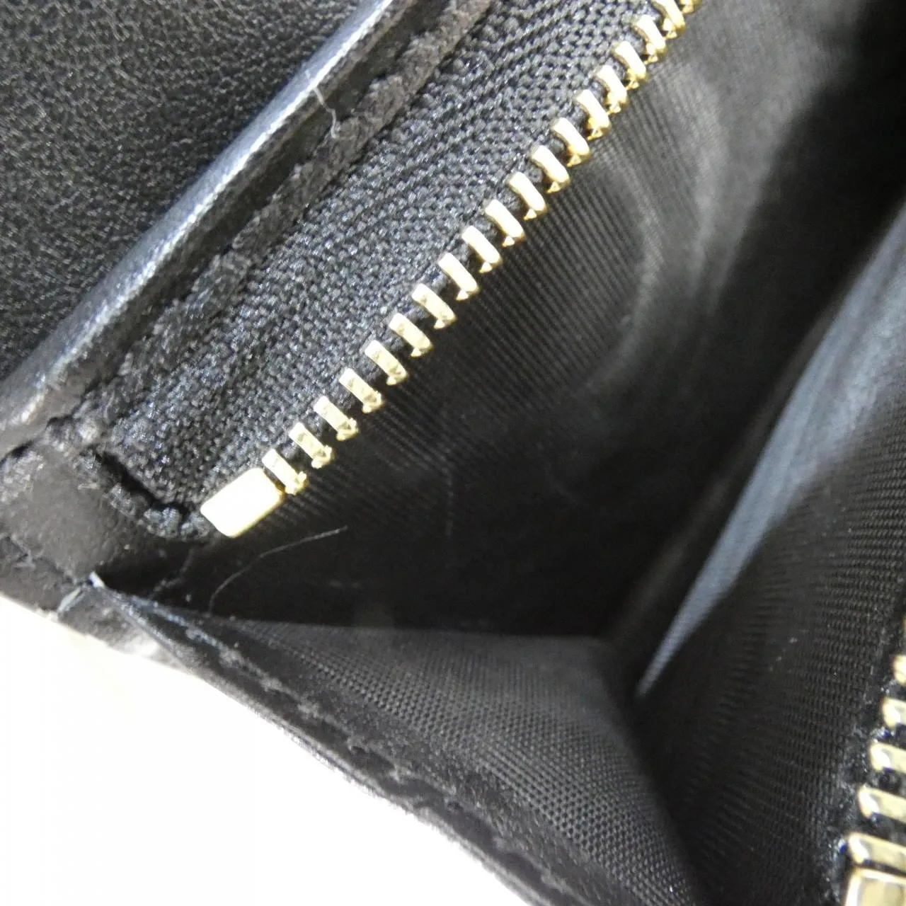 GUCCI 723786 UM8IG Wallet Leather 黑色 皮革 中古品A - 縮圖 7