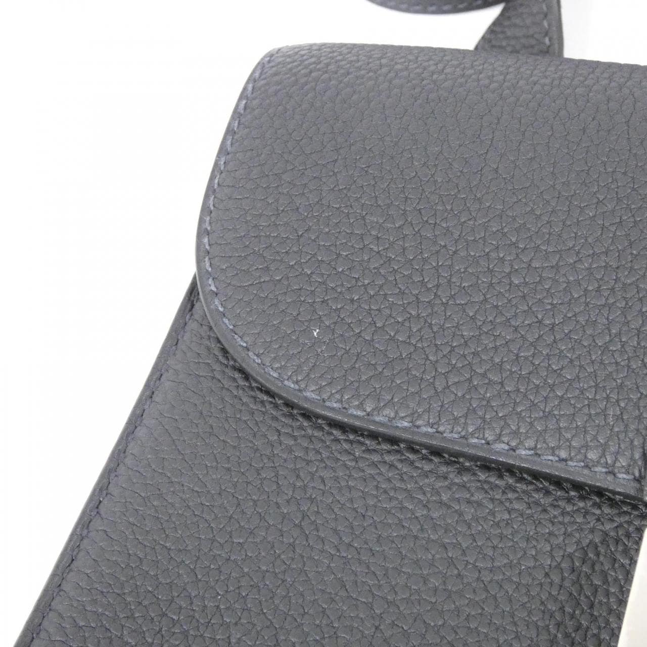 HERMES HERMÈS 084109CK Shoulder Bag Togo 藍色 Togo 牛皮 中古品A - 縮圖 4