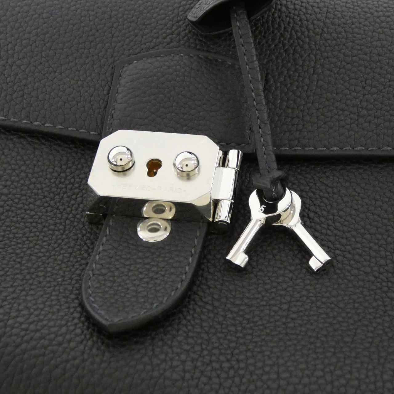 HERMES HERMÈS 084109CK Shoulder Bag Togo 藍色 Togo 牛皮 中古品A - 縮圖 5