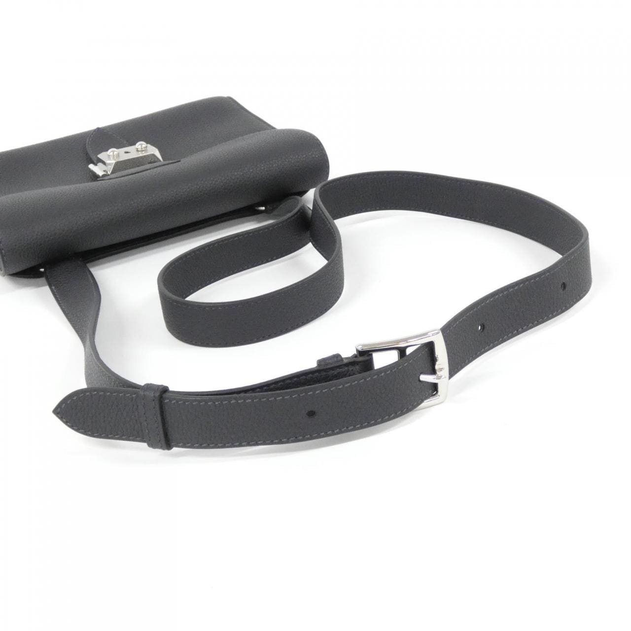 HERMES HERMÈS 084109CK Shoulder Bag Togo 藍色 Togo 牛皮 中古品A - 縮圖 6