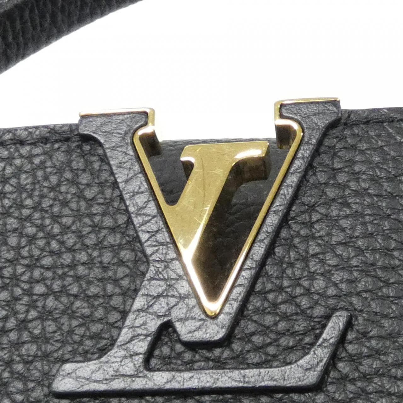 LOUIS VUITTON Capucines M94755 Bag 黑色 - 縮圖 4