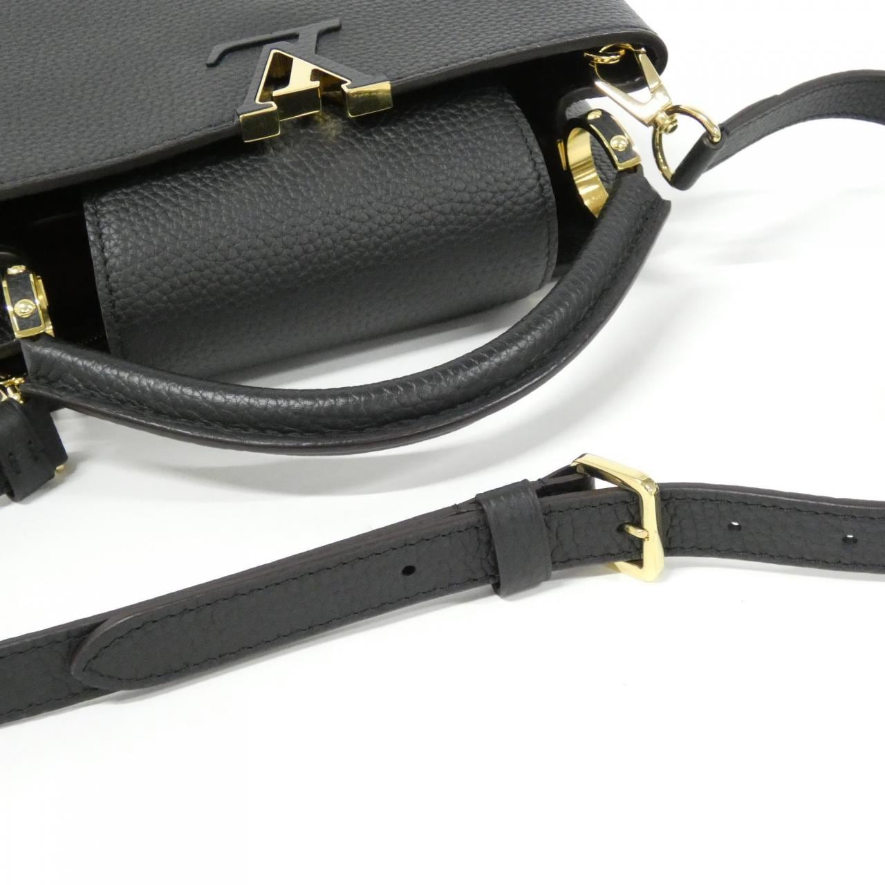LOUIS VUITTON Capucines M94755 Bag 黑色 - 縮圖 6