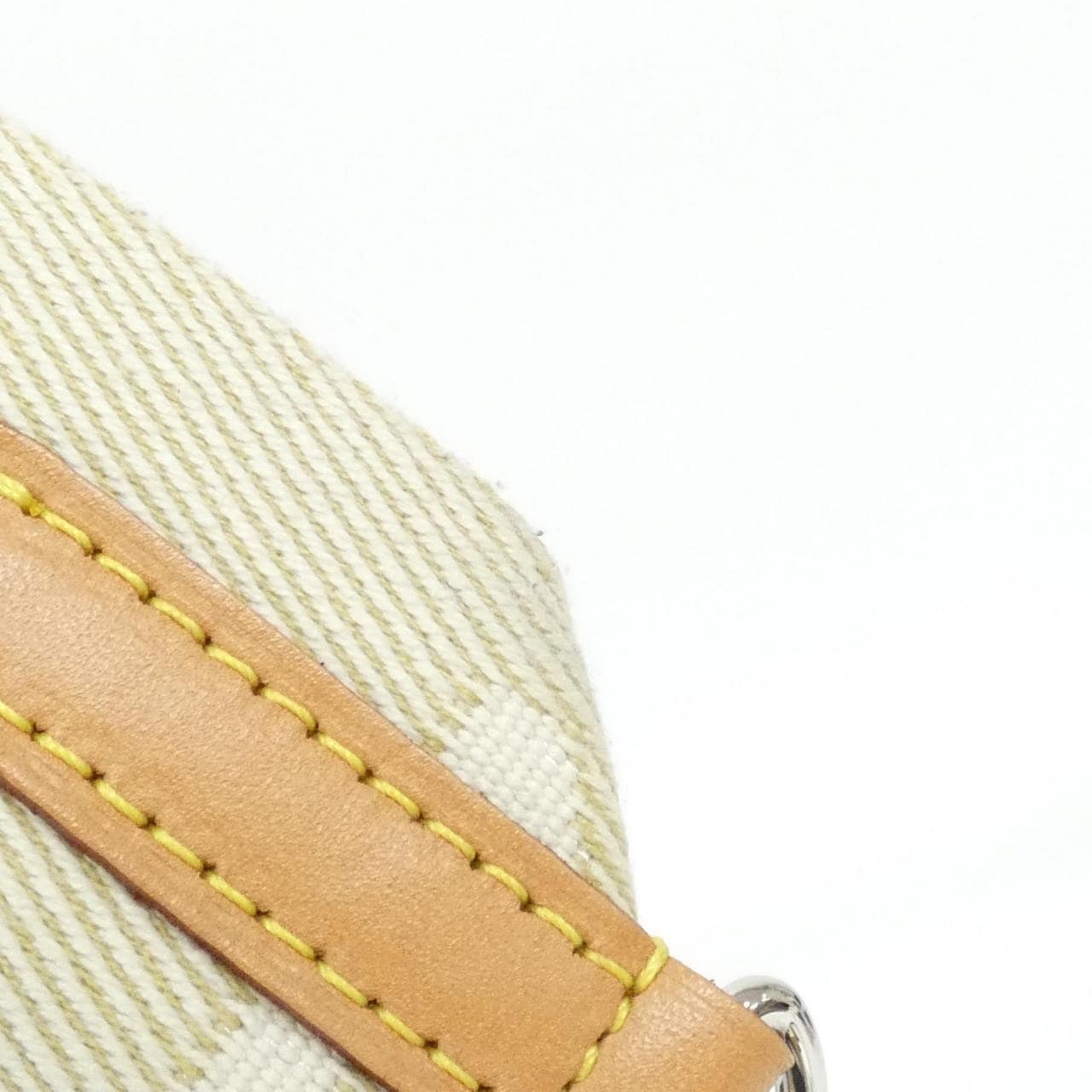 LOUIS VUITTON M57913 Shoulder Bag Lambskin 銀色 羊皮 中古品A - 縮圖 4