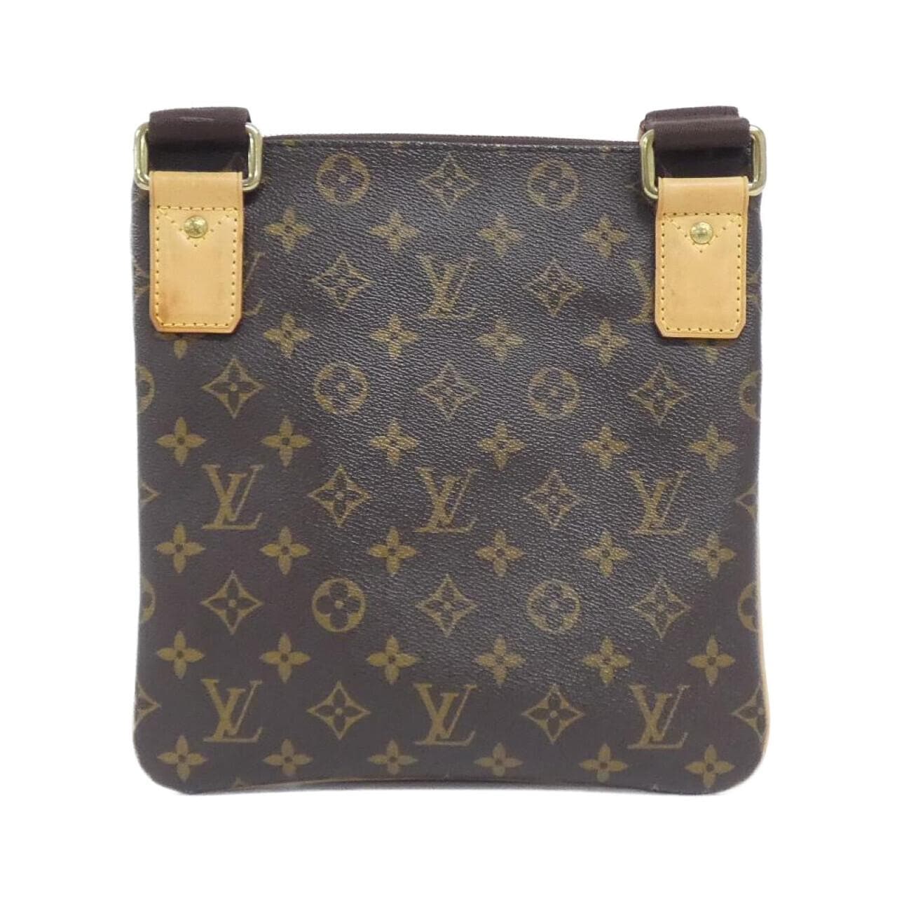 LOUIS VUITTON Pochette M40524 Shoulder Bag Monogram Black Monogram - Thumbnail 2