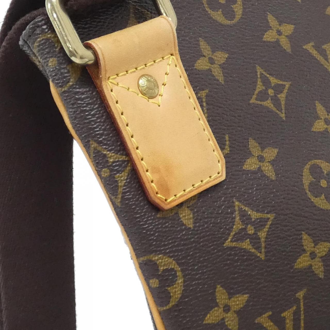 LOUIS VUITTON Pochette M40524 Shoulder Bag Monogram Black Monogram - Thumbnail 6