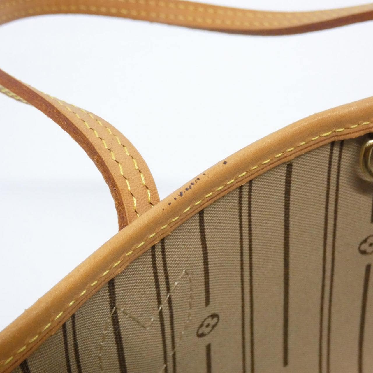 LOUIS VUITTON Neverfull M40155 Bag Monogram 黑色 Monogram 中古品A - 縮圖 8