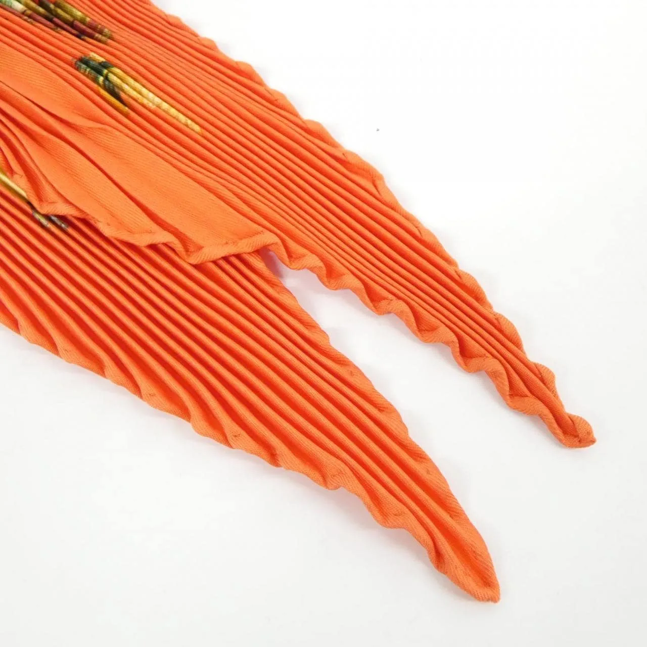 HERMES Scarf 橙色 中古品A - 縮圖 2