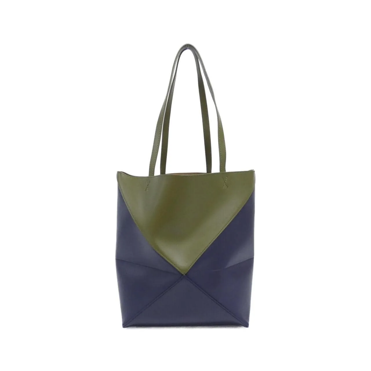 LOEWE Puzzle A779G50X18 Tote 黑色 中古品A - 縮圖 2