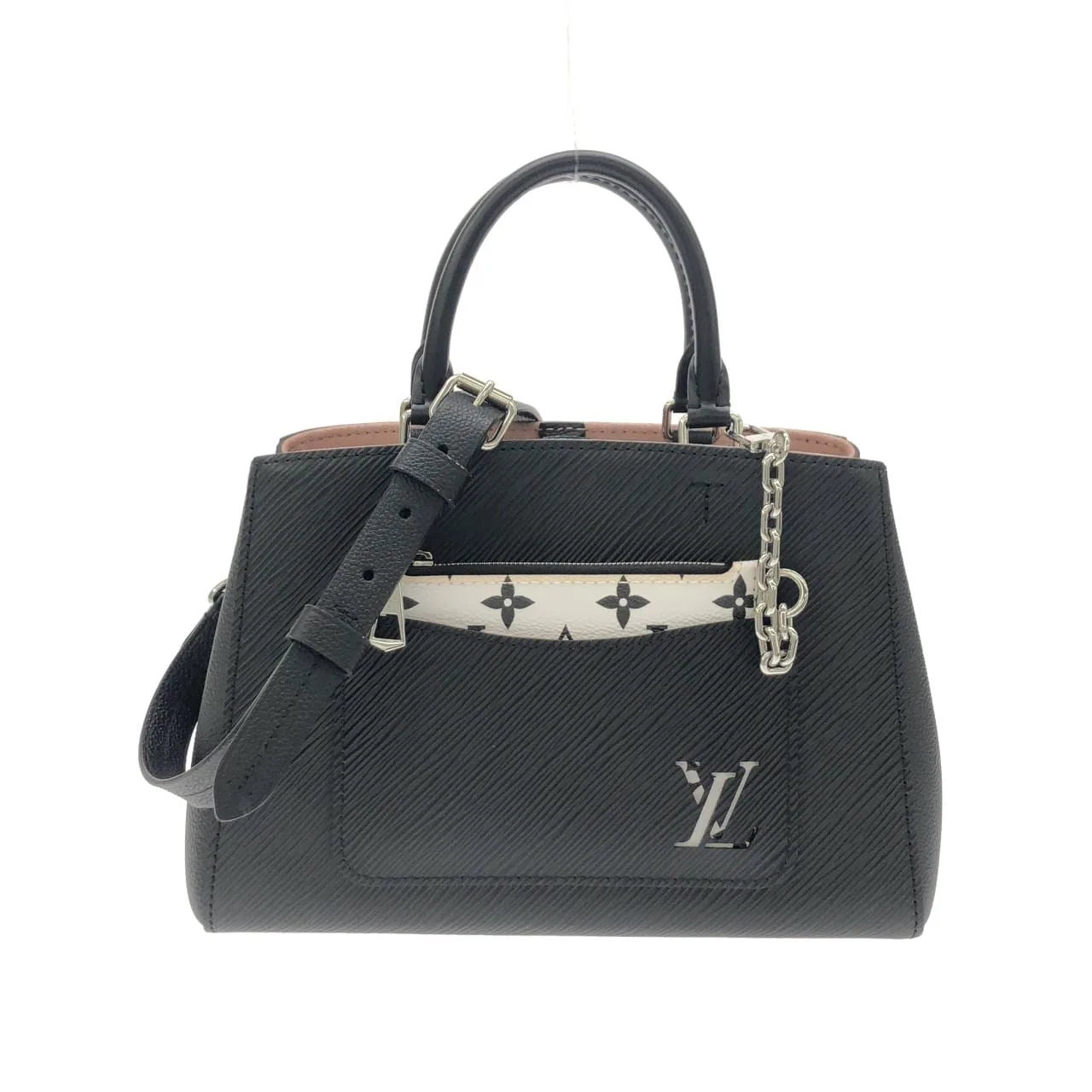 LOUIS VUITTON M59952 Tote Epi Black